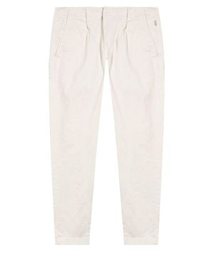 Liu Jo Trousers Cotton, Elastane - White