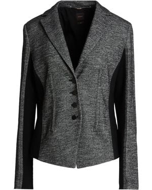 SEVENTY VENEZIA Blazer Viscose, Wool, Cotton, Polyamide - Black