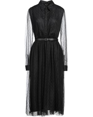 Fabiana Filippi Midi Dress Polyester, Polyamide - Black