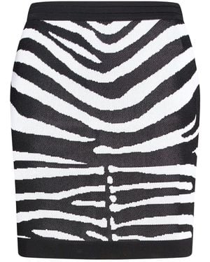 Balmain Mini Skirt - Black