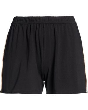 Alviero Martini 1A Classe Shorts & Bermuda Shorts Cotton, Elastane - Black
