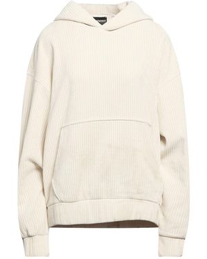 Emporio Armani Sweatshirt Polyester, Elastane - Natural