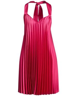 Kaos Mini Dress Polyester, Viscose, Elastane - Red