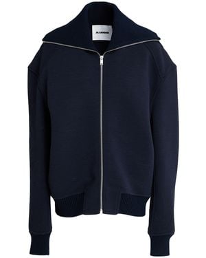 Jil Sander Midnight Jacket Virgin Wool, Polyamide - Blue
