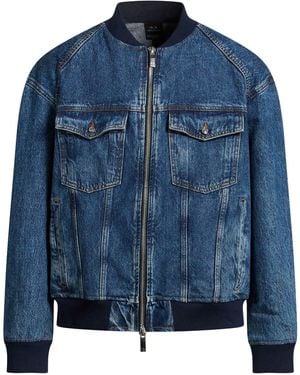 ARMANI EXCHANGE Denim Outerwear Cotton - Blue