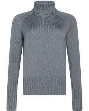 Drumohr Rollkragenpullover - Blau