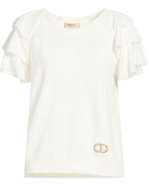 Twinset Pullover - Blanc