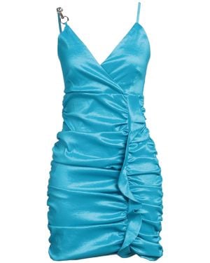Hanita Azure Mini Dress Polyester, Nylon, Elastane - Blue