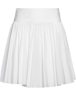 Jijil Mini Skirt Polyester, Cotton - White