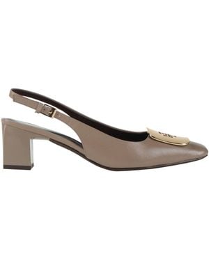 Tory Burch Court Shoes Leather - Brown