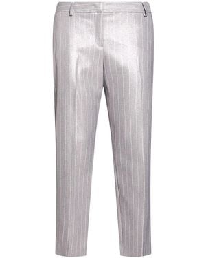 Hanita Pants Polyester, Viscose - Gray