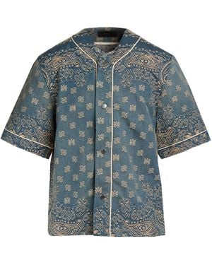 Amiri Camicia Jeans - Blu