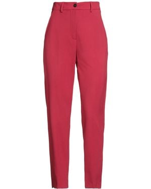 SEVENTY VENEZIA Pants Polyester, Virgin Wool, Elastane - Red