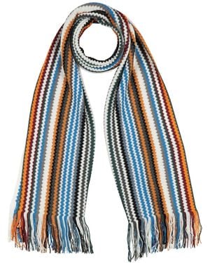 Missoni Scarf Wool, Acrylic - Blue