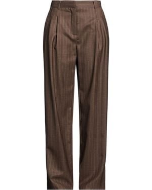 Barba Napoli Pants Virgin Wool - Brown