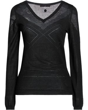 High Pullover - Schwarz