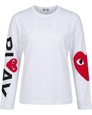 Comme des Garçons T-Shirt Cotton - White
