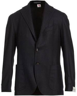 Luigi Borrelli Napoli Blazer Virgin Wool - Black
