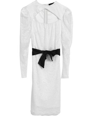 Gaelle Paris Mini Dress - White
