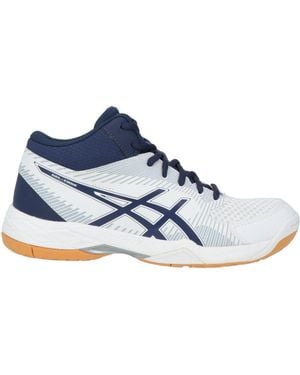 Asics Sneakers Textile Fibers, Synthetic Material - Blue