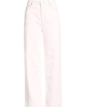 Ganni Pants Organic Cotton - White