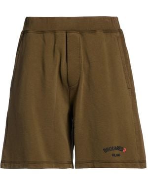 DSquared² Shorts & Bermuda Shorts Cotton - Green