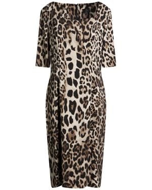 Clips Midi-Kleid - Schwarz