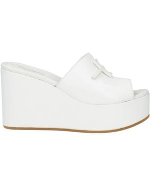 Baldinini Sandals Calfskin - White