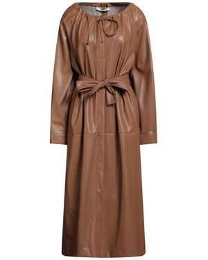 Liviana Conti Midi Dress Polyester, Polyurethane - Brown
