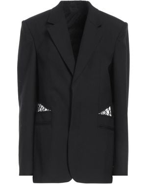 Dion Lee Blazer Wool - Black