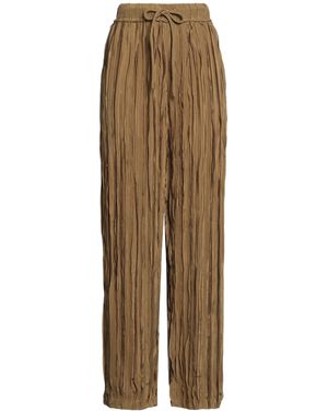 Alysi Crème Military Pants Viscose - Natural