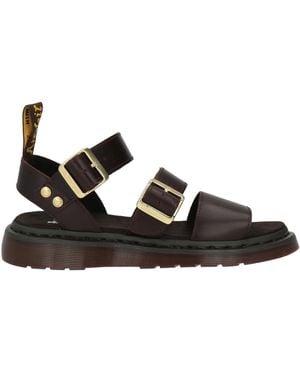 Dr. Martens Dark Sandals Leather - Black