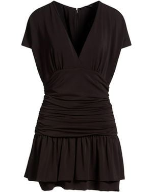 Amen Mini Dress Acetate, Polyamide, Elastane - Black