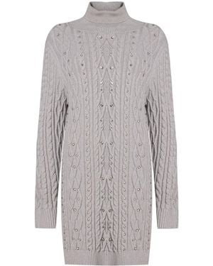 No Secrets Mini Dress - Grey