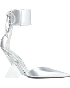 The Attico Court Shoes Synthetic Material - White