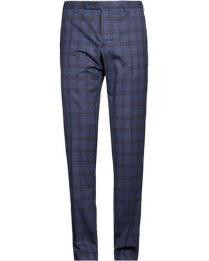 Incotex Pants Wool - Blue