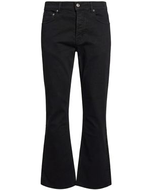 Department 5 Trousers Cotton, Rubber - Black