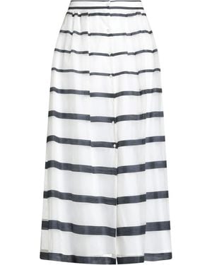 Sara Roka Gonna Midi - Bianco