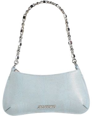 Jacquemus La Piccola Bisou Chaine -- Sky Handbag Leather - Blue