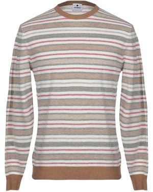 Andrea Fenzi Sweater Flax, Cotton - Gray