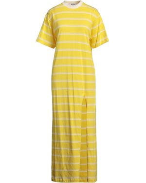 MSGM Maxi Dress - Yellow