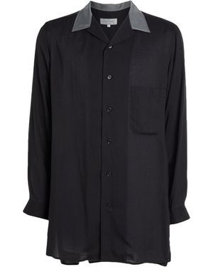 Yohji Yamamoto Shirt Cellulose, Cotton, Silk - Black