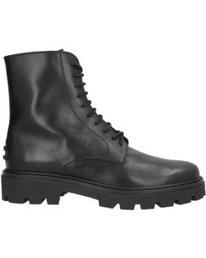 Tod's Ankle Boots Leather - Black