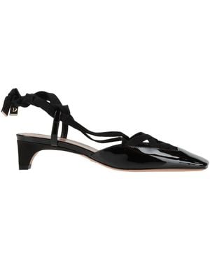 Dior Court Shoes Leather - Black