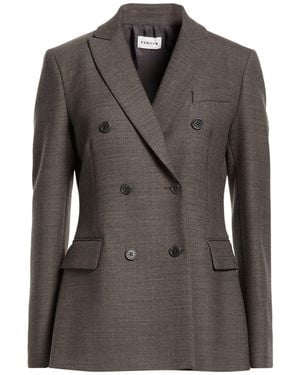 P.A.R.O.S.H. P.A.R.O..H. Blazer Polyester, Virgin Wool, Elastane - Black