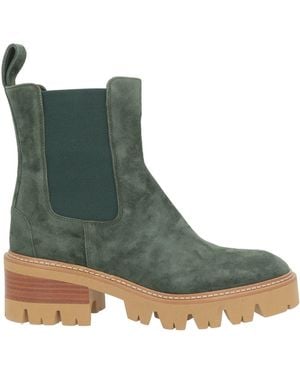 Lorenzo Mari Ankle Boots Leather - Green