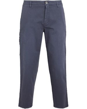 Aglini Trousers Cotton, Elastane - Blue