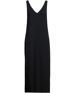 Rag & Bone Midi Dress Modal, Elastane - Black