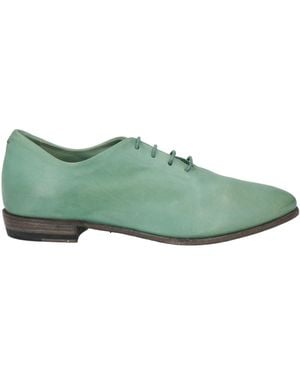 Pantanetti Lace-Up Shoes Leather - Green