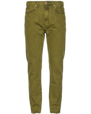 Edwin Pantalon En Jean - Vert